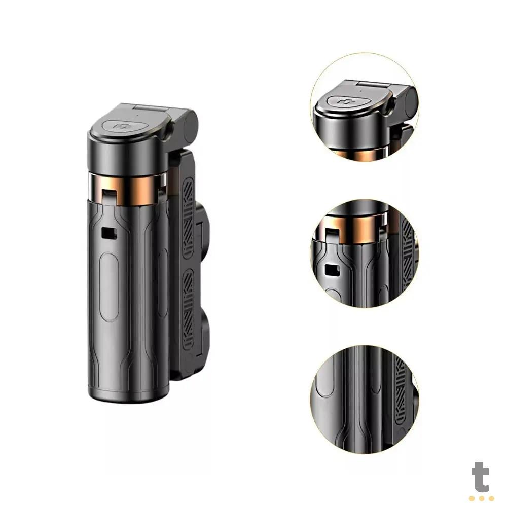 Bastão de Selfie / Tripe Com Controle Remoto Rotação 360º Tomate - MZP-307 Truedata